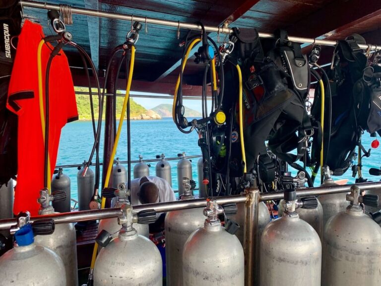 Scuba diving gear in Hoi an, Vietnam