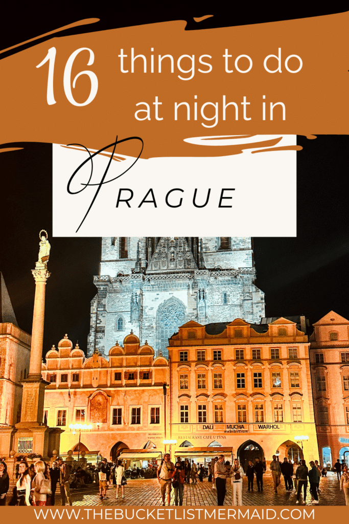 Prague at night, Prague at Night: 16 Bucket List Ideas