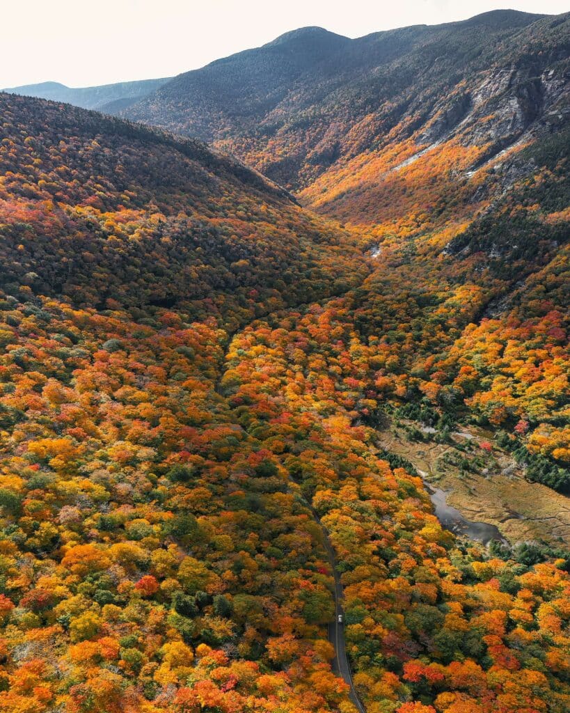 Fall foliage in Vermont for an October Bucket List destination