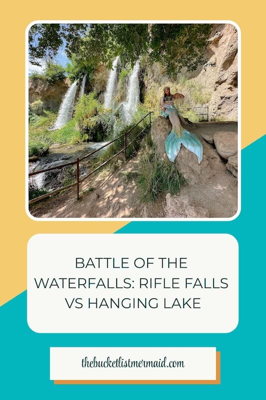 Best Glenwood Springs Hike, Best Glenwood Springs Hike with Waterfalls &#8211; Hanging Lake vs Rifle Falls Showdown