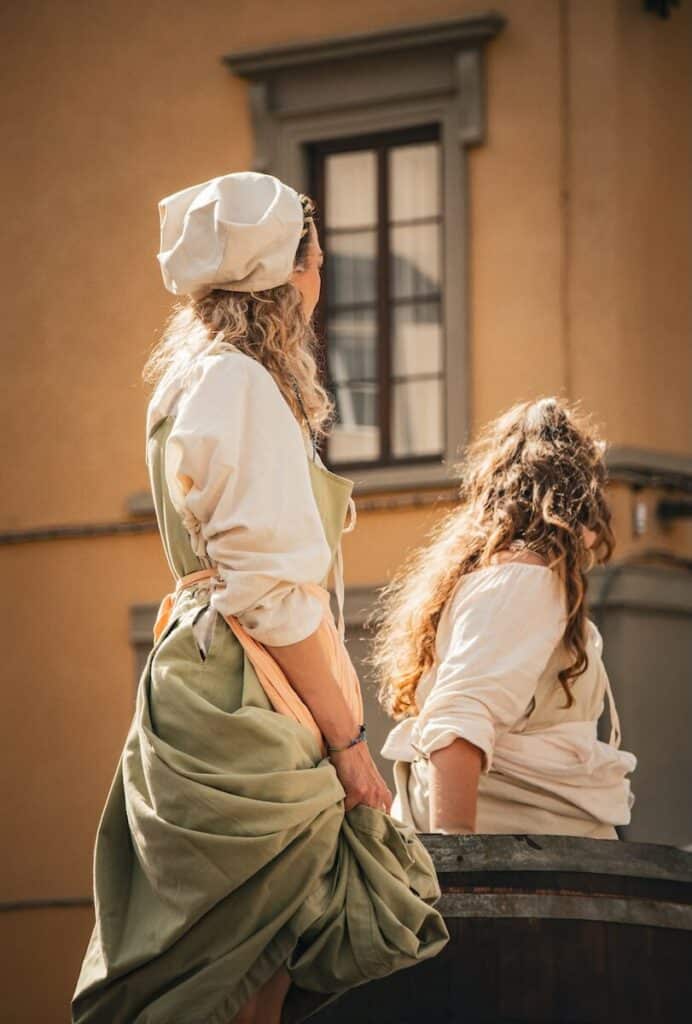 Traditional Italian clothing in Italy